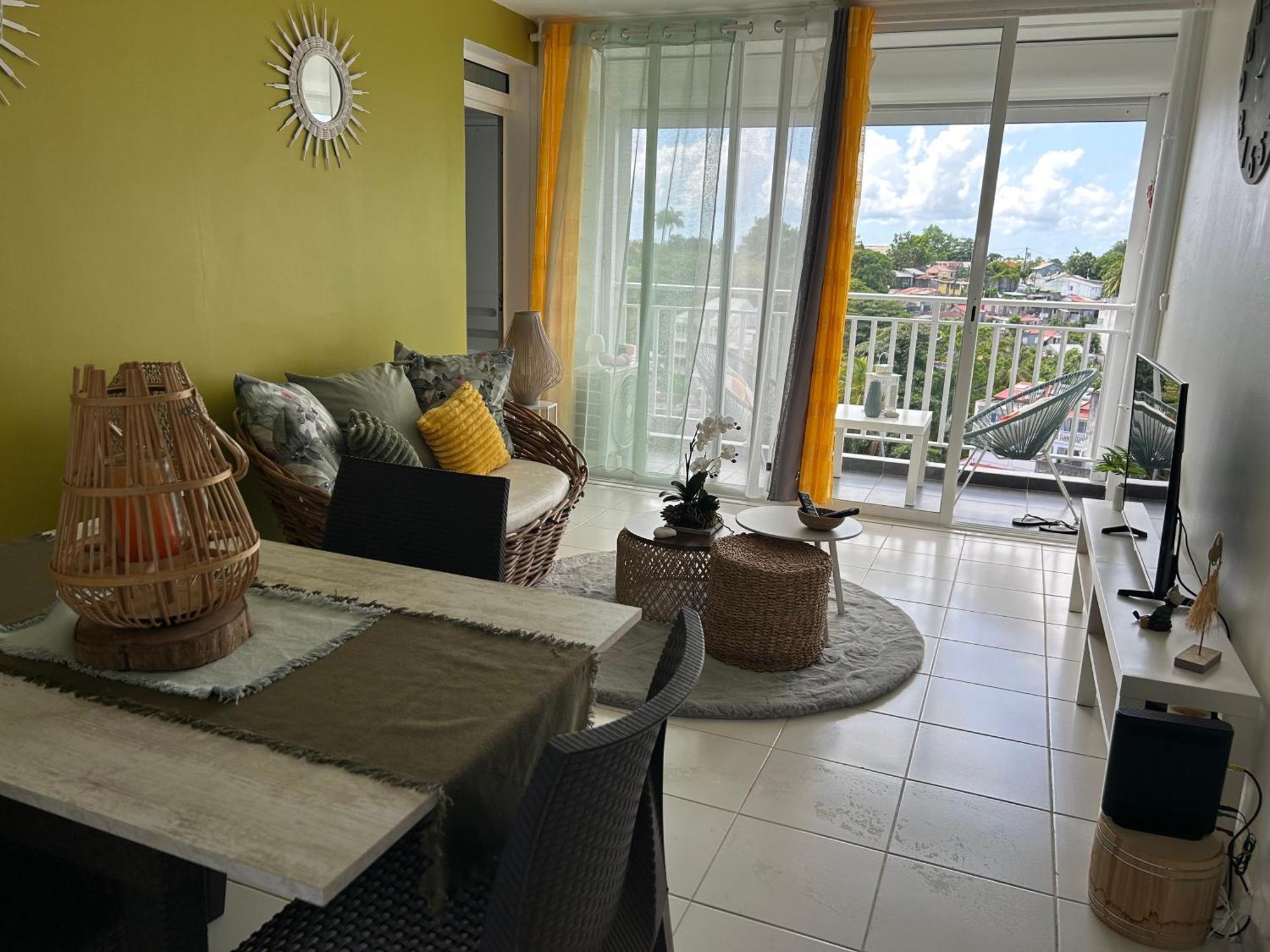 Appartement Avec Vue Panoramique De Pointe-A-Pitre Exterior foto